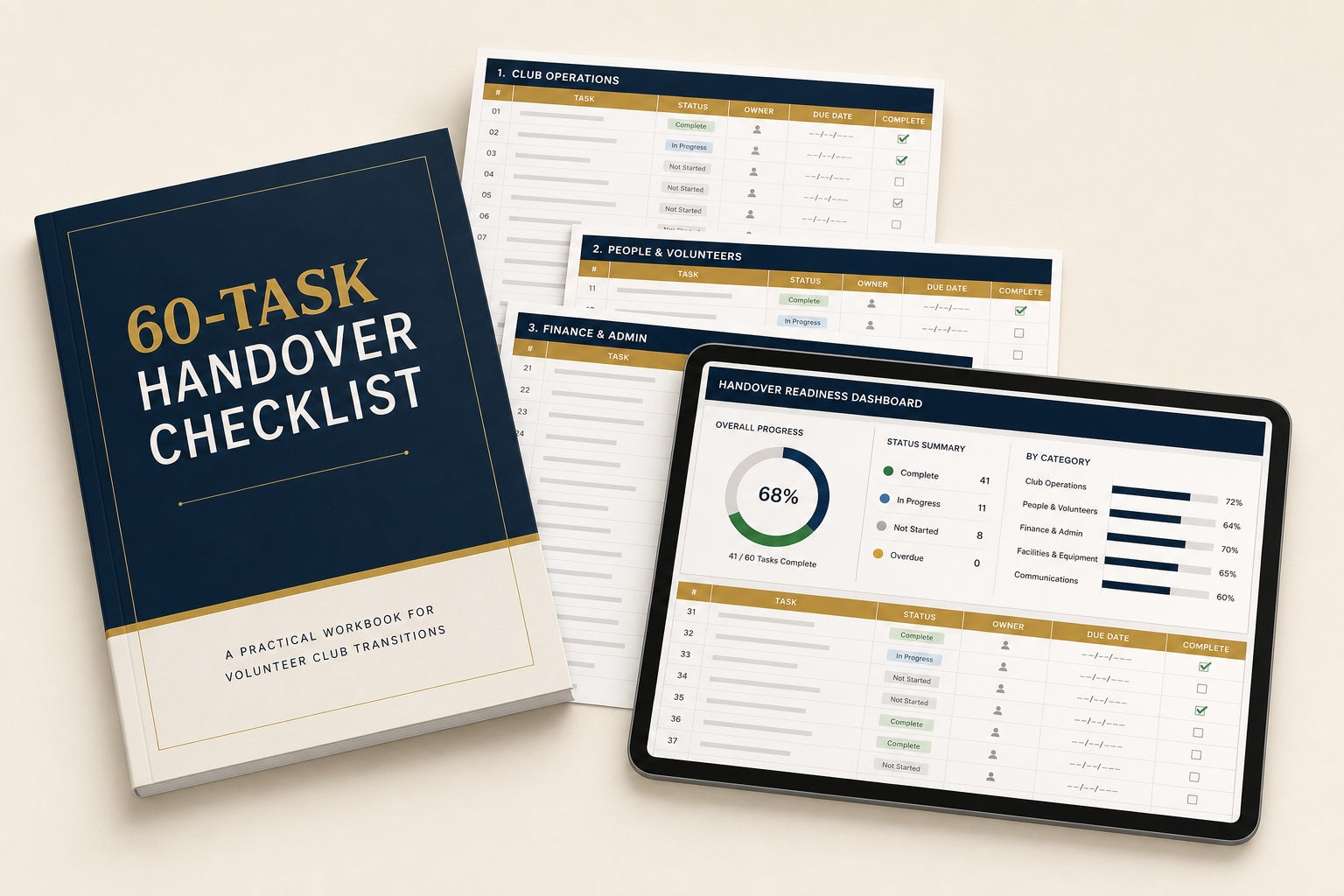 Preview of the 97-page Treasurer Transition Guide