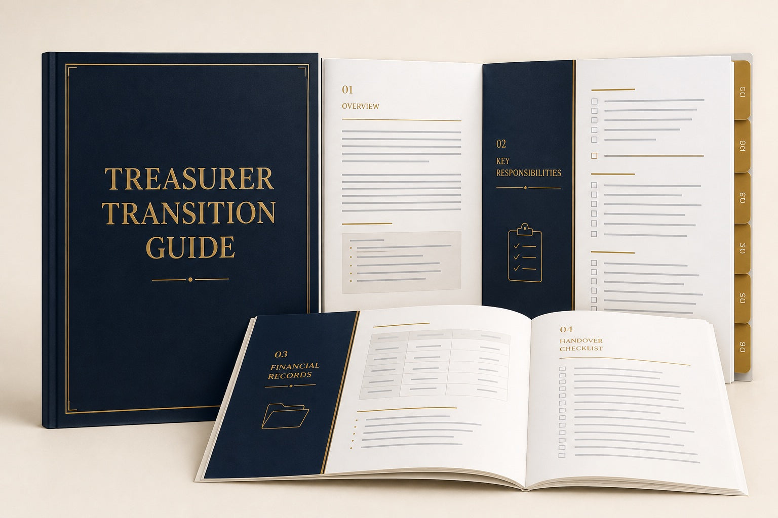 Preview of the 60-task Handover Checklist and readiness dashboard