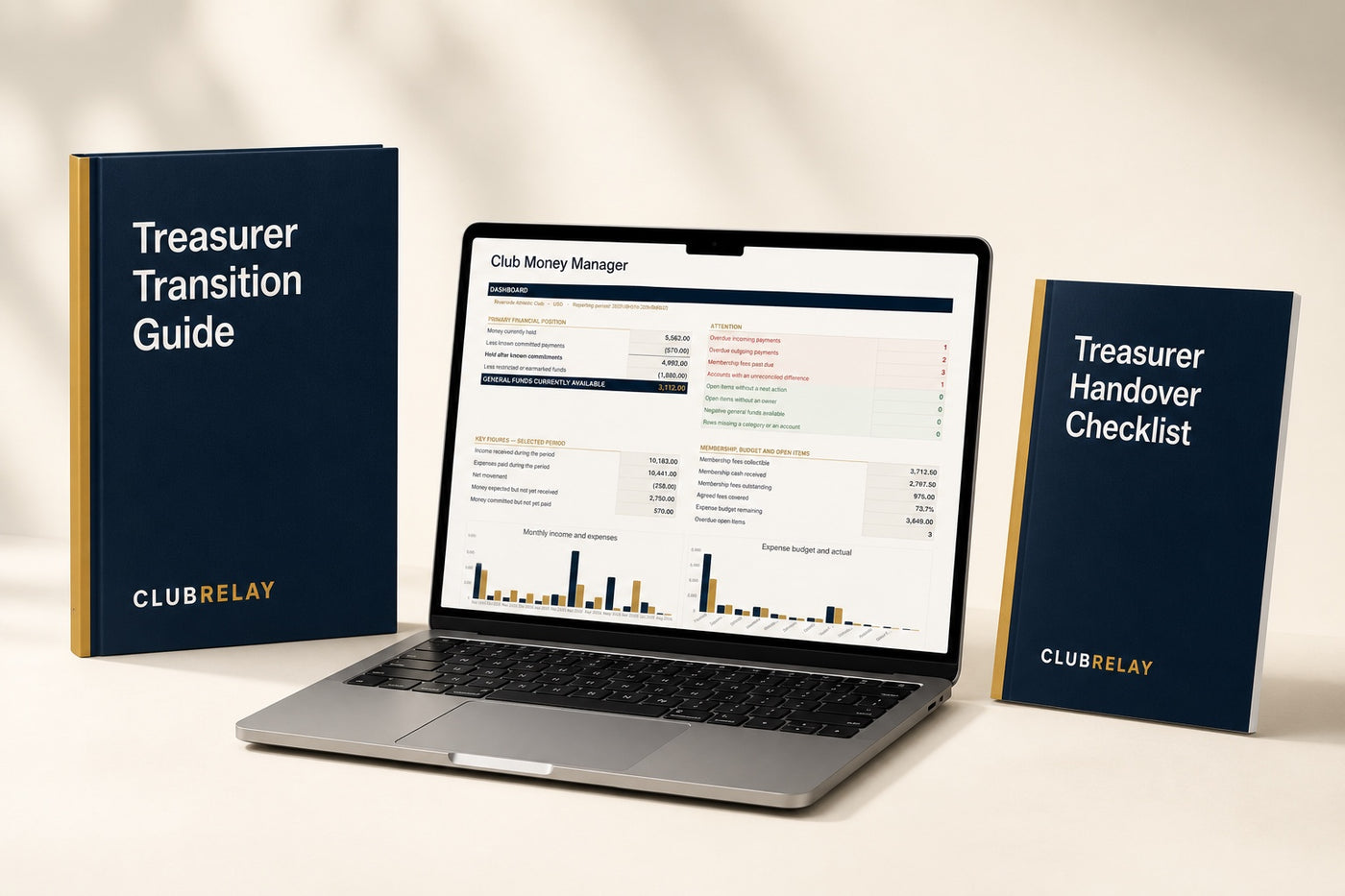 The Complete Club Treasurer Handover System digital files
